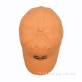 Oranje honkbal pet borduurcaps